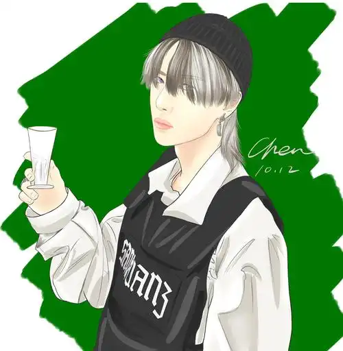 王一博手绘头像