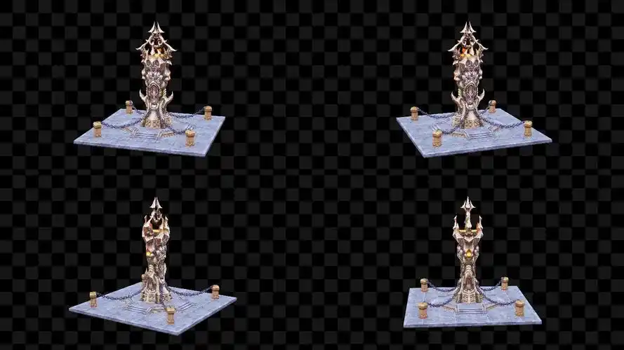 3d全息投影动画古代祭坛祭奠祭祀坛10