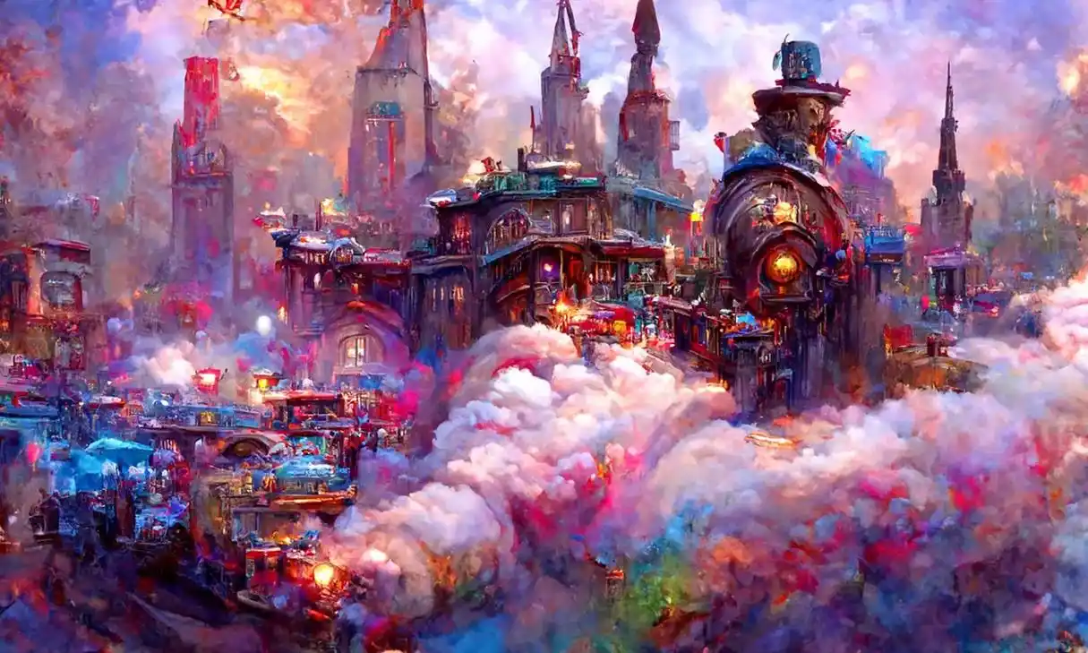 梦里的画面.#绘画  - 抖音