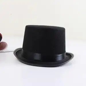 16系列英伦复古绅士帽爵士帽专柜折扣男士时尚特价高筒礼帽c1064