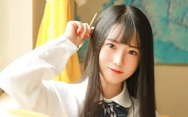 高颜值清纯美少女jk制服写真图片桌面壁纸