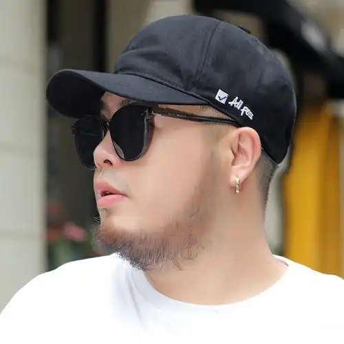 karond新品头大脸大的帽子大头围棒球帽男大码大号胖子潮流加大鸭舌帽