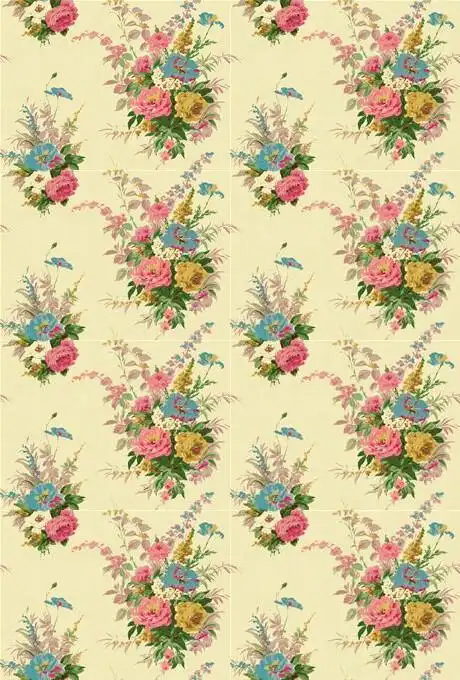 复古碎花.【阿团丸子】