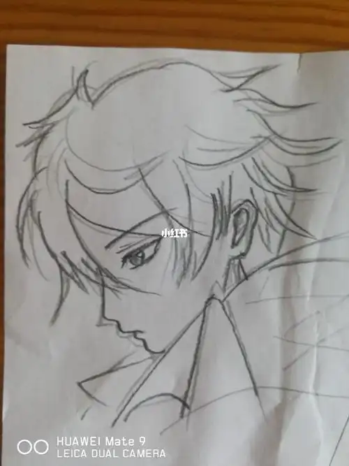 美少年简笔画练习