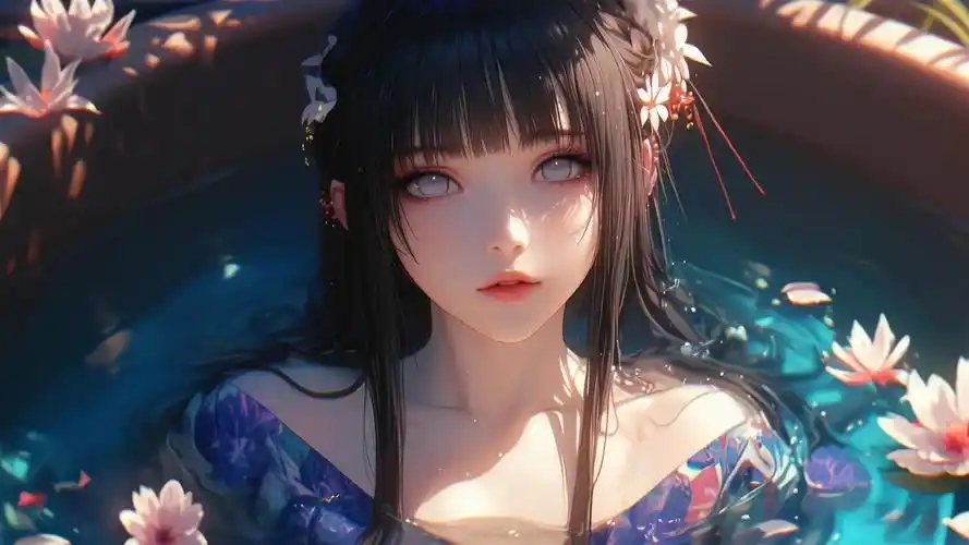 【解锁新老婆】火影忍者日向雏田浴缸风