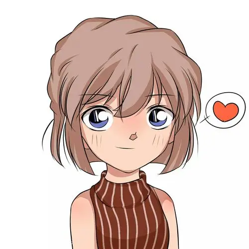 灰原哀 by :竹子喵酱侵权自删