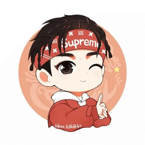 易烊千玺q版头像帅气,易烊千玺动漫头像q版萌图