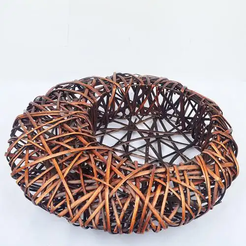 创意酒店会所个性鸟巢盘饰餐具特色个性餐具意境菜摆扒盘饰摆件盘