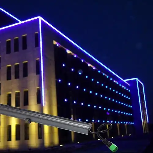 led线条灯轮廓亮化洗墙灯 rgb外控6段8段16段及单色 厂家直销