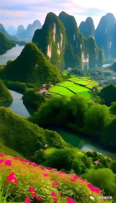 山美水也美,这些自带滤镜的山水美景,真是美的太不像画了!