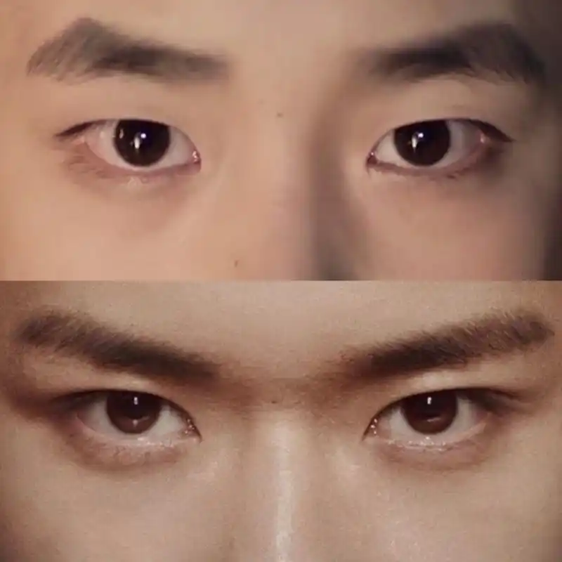 易烊千玺五年眼神变化,超级直观对比,你能说出其中不同吗?