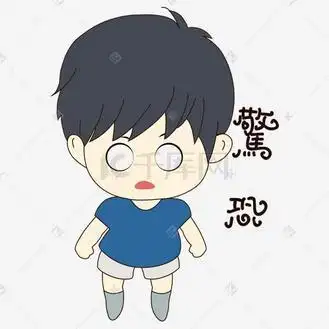 惊恐的微笑表情表情符号线条艺术图标矢量孤立的卡通漫画笑脸和惊讶的