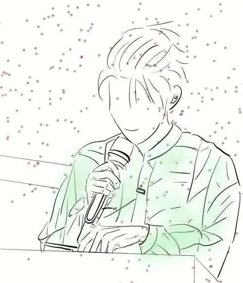 想要谈恋爱这件事 也没什么不好意思讲#宝藏男孩王源  #手绘练习