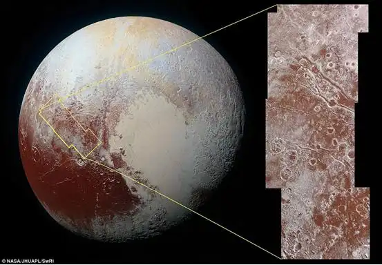nasa最新照片曝冥王星地表水冰浓度或比预期更丰富