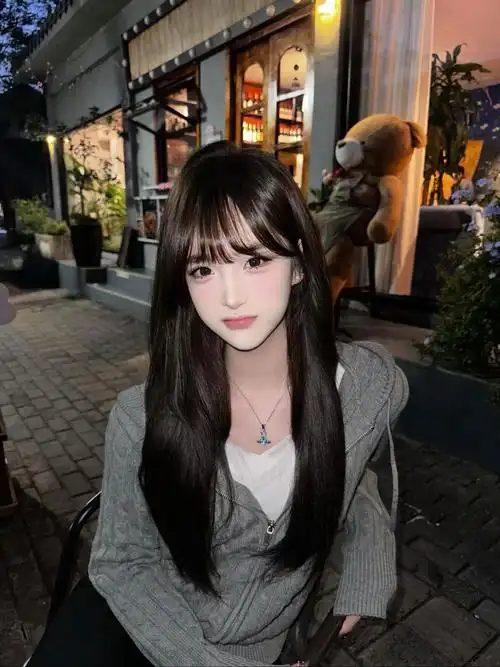 空气刘海 韩系欧尼