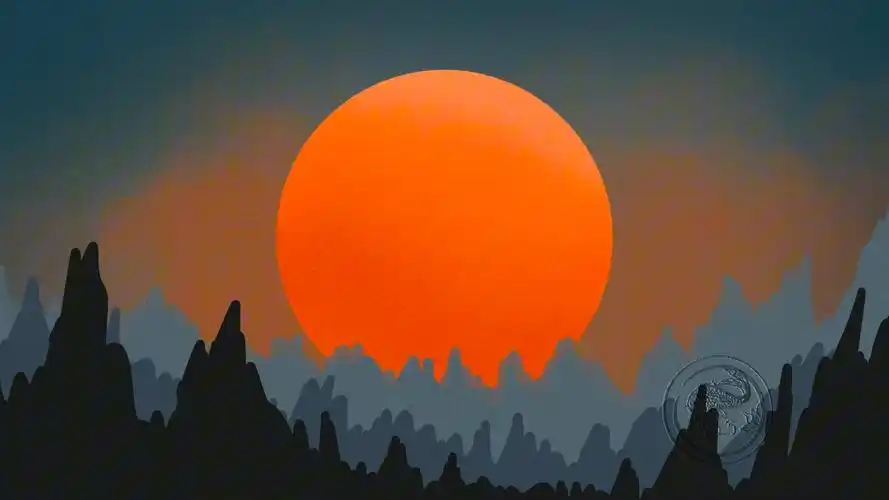 【ipad壁纸】【夕阳余晖咸鸭蛋】壁纸绘画打卡