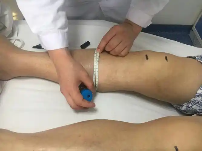 如何测量下肢肢围