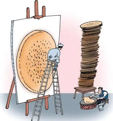 发朋友圈讽刺画饼人 画饼