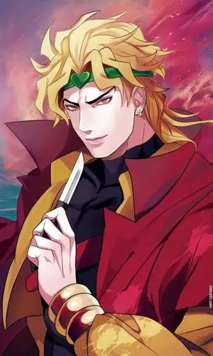 第一部jojo的奇妙冒险大反派迪奥·布兰度dio手机壁纸图片