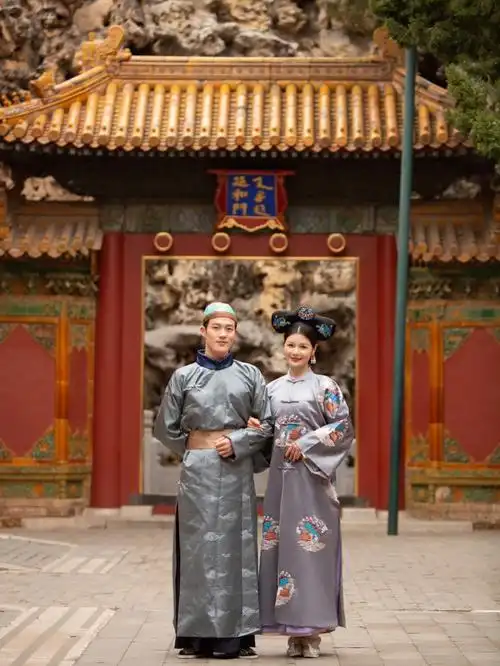 故宫情侣写真