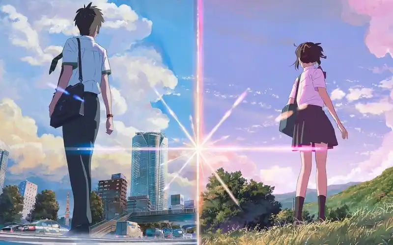 【你的名字/1080p/治愈向】卡点剪辑(你没看过的全新版本)_哔哩哔哩_b