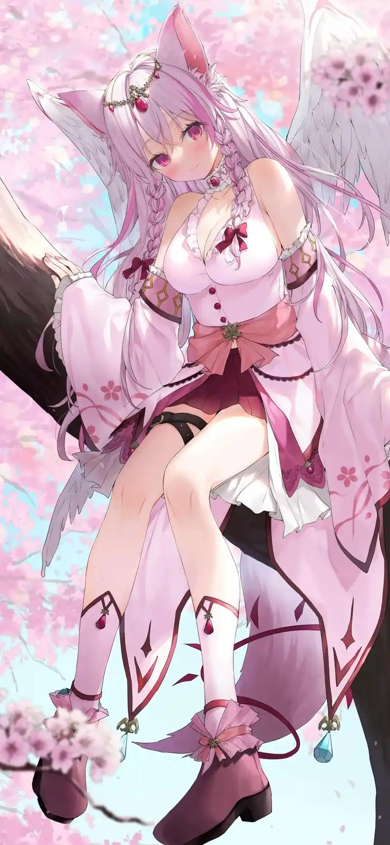 动漫美图 #动漫壁纸 #二次元美图 #动漫少女 需要自取 - 抖音