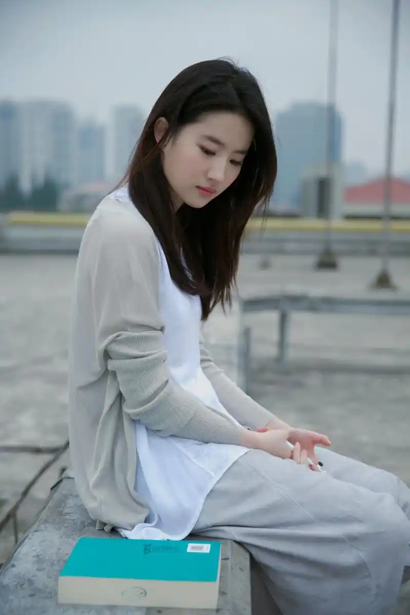 蓬松,也可以不必那么的浮夸,不得不说刘亦菲的颜值的的确确是很少见的