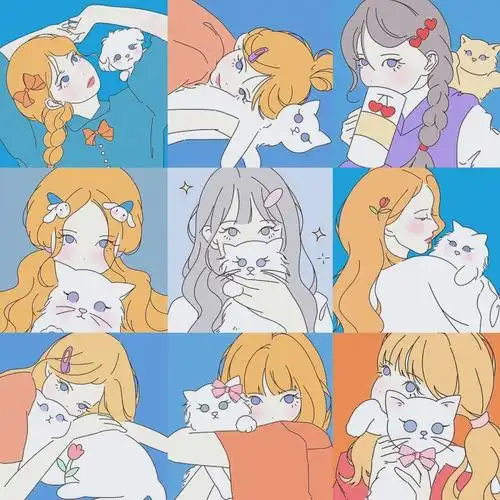 8.19 久等啦 可以多人用的闺蜜头像来咯!