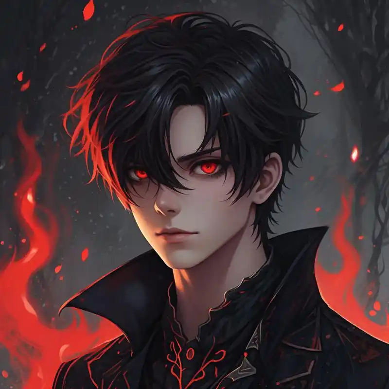 男生必备黑暗系血瞳头像94 男生黑暗系血瞳头像真的太帅了,高冷又