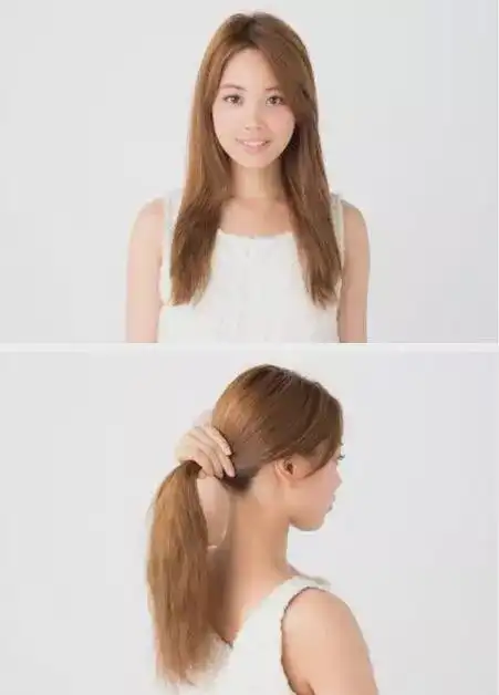 中长发怎么扎好看扎个公主头圆你童话梦