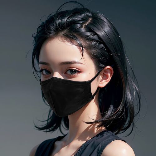 sm口罩阳具口塞女用激情拆卸口球另类性玩具成人 sm-口罩阳具黑色