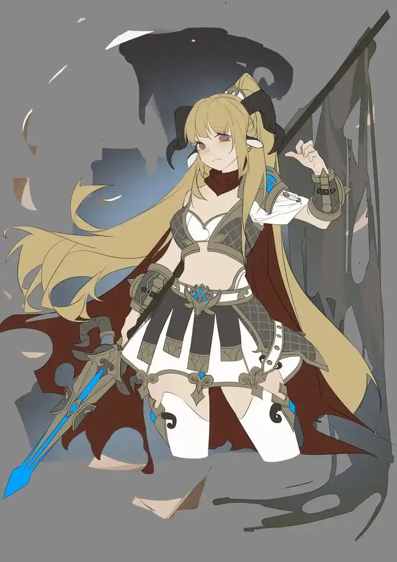 新的人物设计,好看不.新的设计好看吧 #板绘 #二次元 #原 - 抖音