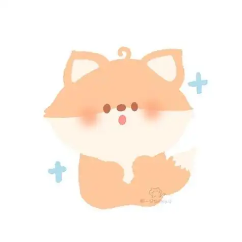 关注奶油fufu的小动物情侣头像可爱头像卡通头像闺蜜头像画师