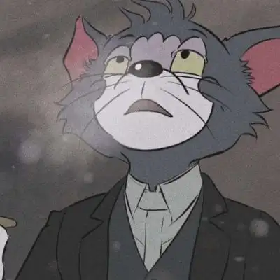 小颖α当汤姆穿起了西装动漫汤姆男头