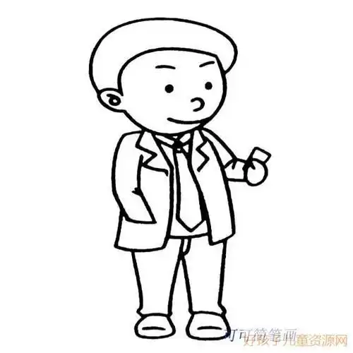 人的简笔画的画法