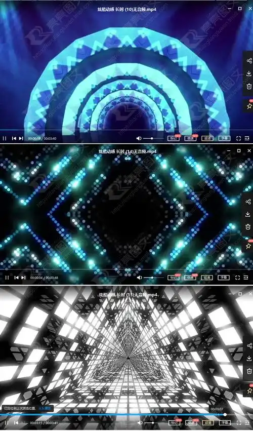 酷炫动感爵士街舞舞蹈走秀led大屏幕舞台演出背景高清视频