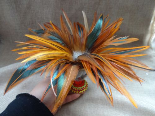 毛妈踢健乐手工鸡毛毽子耐踢比赛户外运动亲子玩具毽子