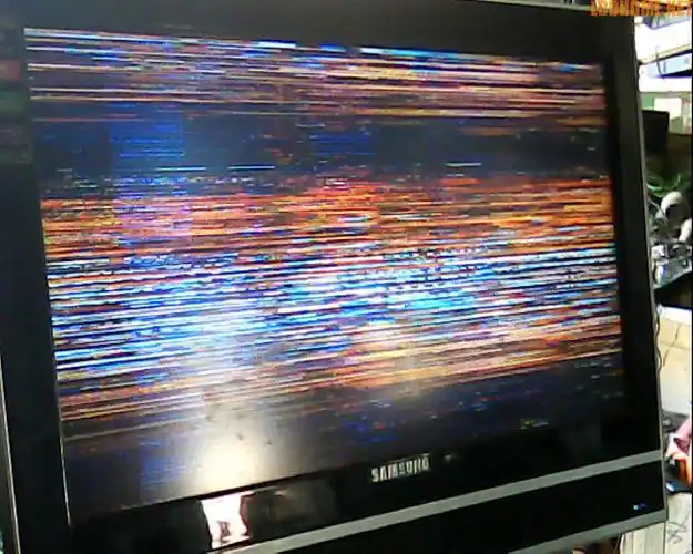 请问各位专家液晶电视花屏什么问题?