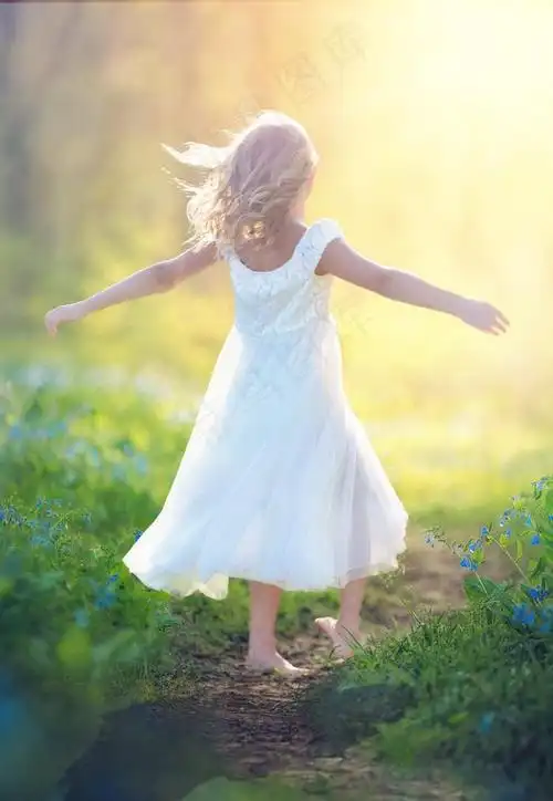 时尚清纯可爱的女孩摄影图片