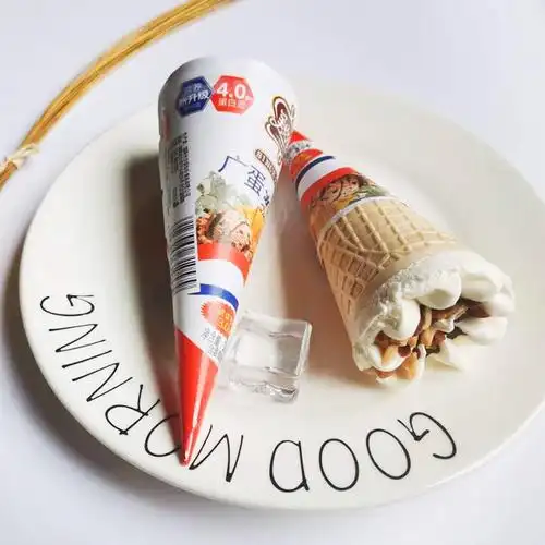 美怡乐冰淇淋 怀旧美怡乐广蛋蛋筒脆宝非常小脆大头脆筒中杯红豆湖南