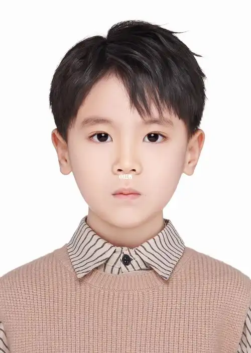 第3次海马证件照儿童男孩发型幼儿园班草