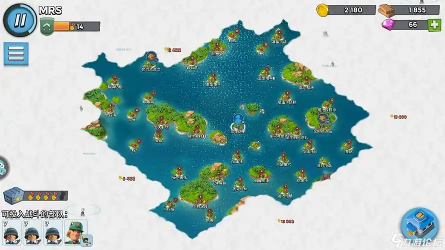 是不是解放的岛太少了点了派对小岛找不到其他了