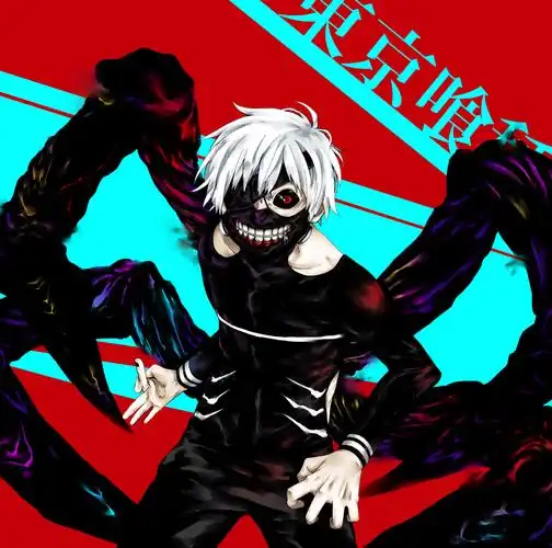 赤鬼东京食尸鬼竖图