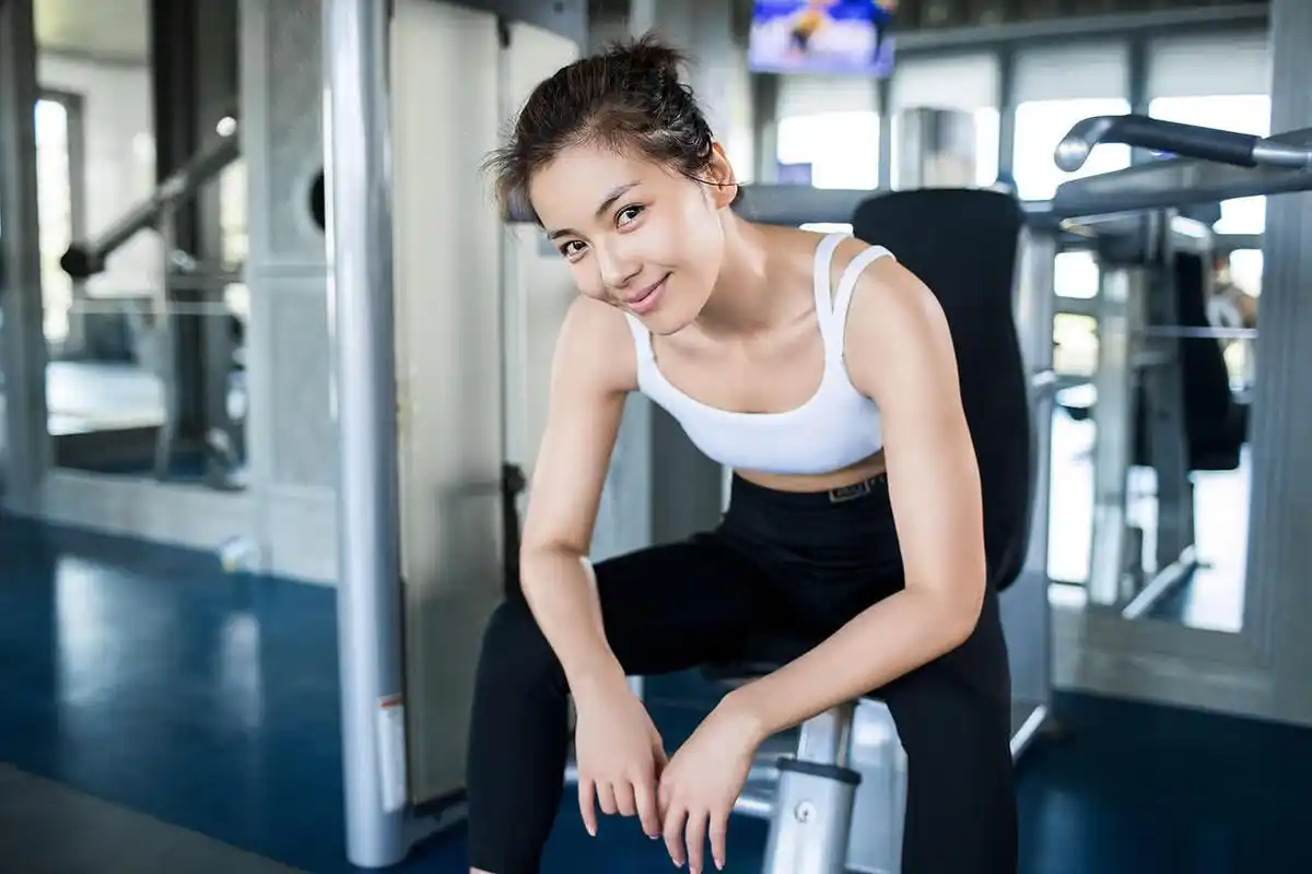 7 刘涛健身宣传大使  运动健身写真活力四射