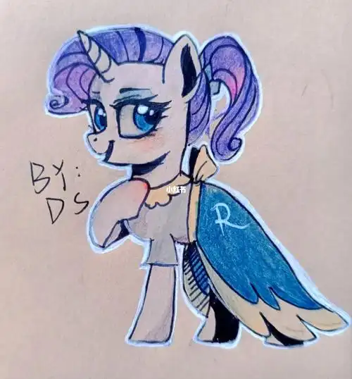 绘画  #mlp  #小马宝莉绘画  #小马宝莉珍奇