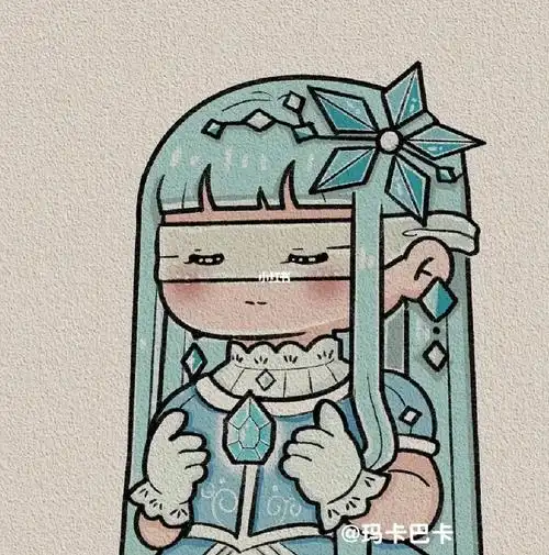 小麻薯魔法方方本/冰之书/简笔画教程