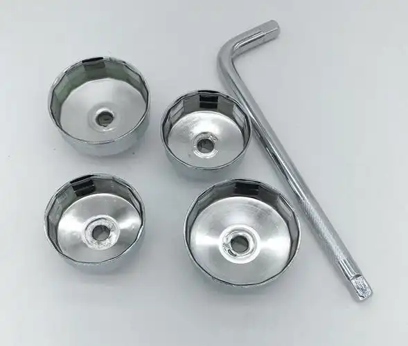 钢制加厚帽式机油格机油滤芯扳手套筒工具拆装轿车滤清器扳手