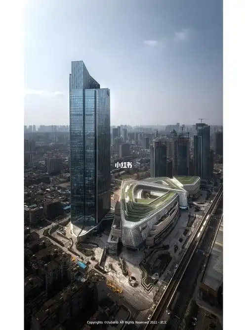 武汉恒隆广场二建筑摄影