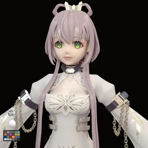 洛天依官方模型