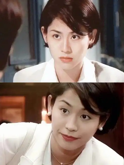 90年代tvb宣萱78飒爽迷人的短发大女主